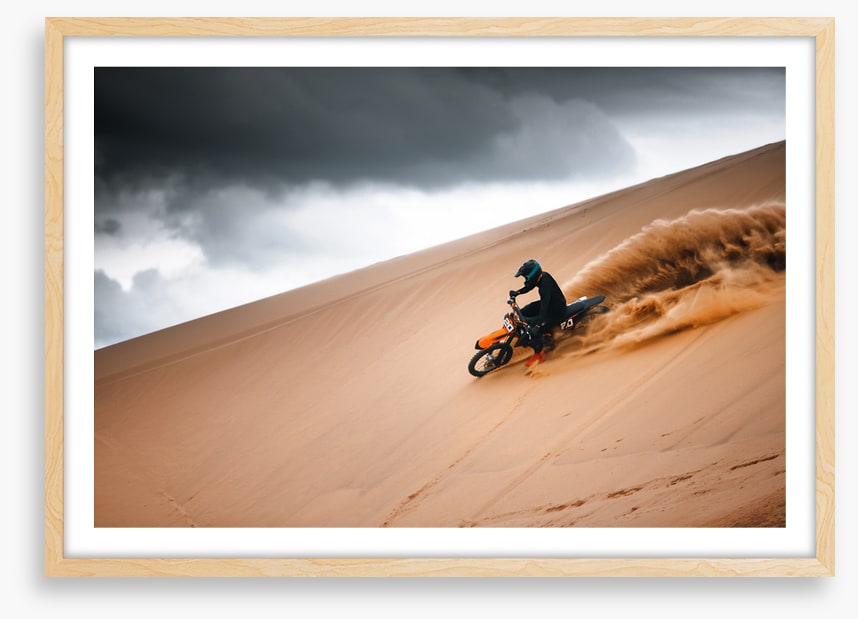 Down the dune