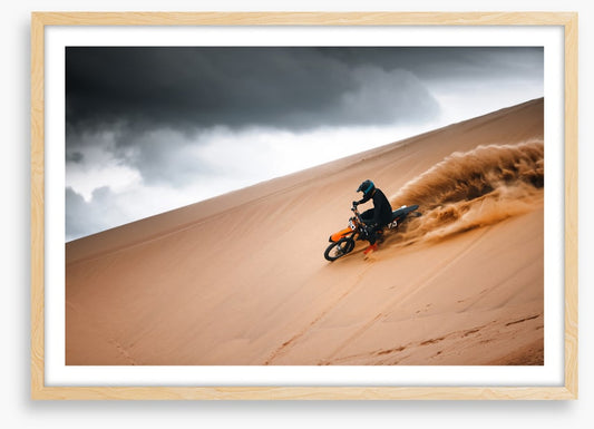 Down the dune