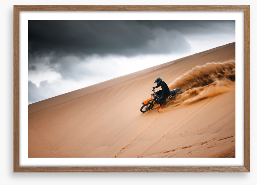 Down the dune