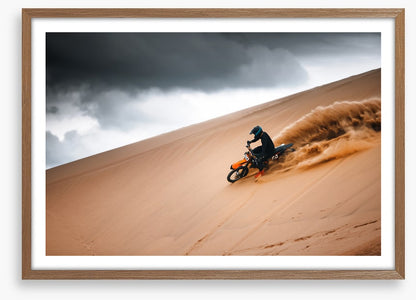 Down the dune
