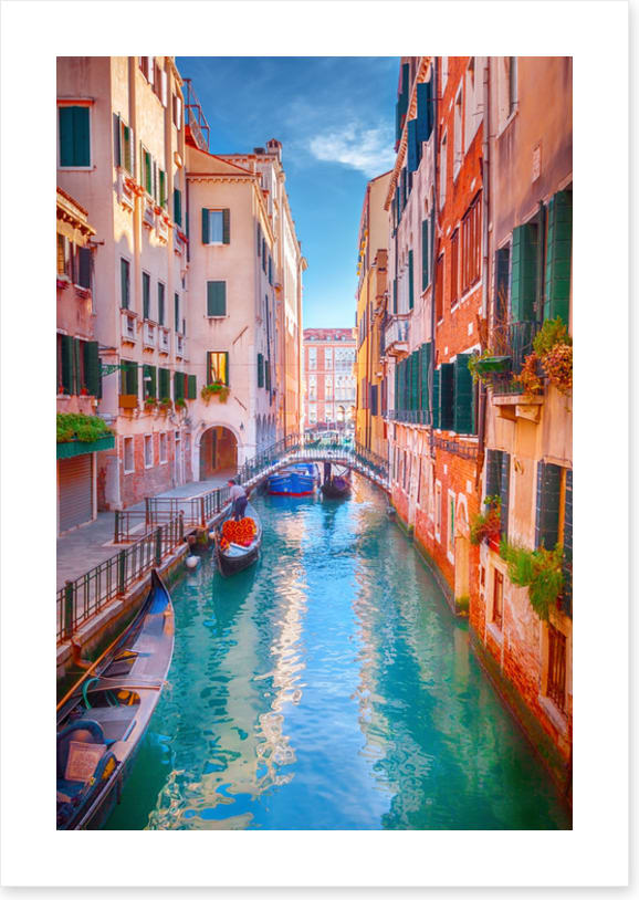 Down the canal