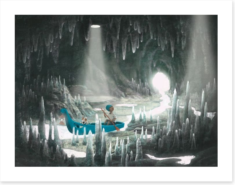 The moon cave