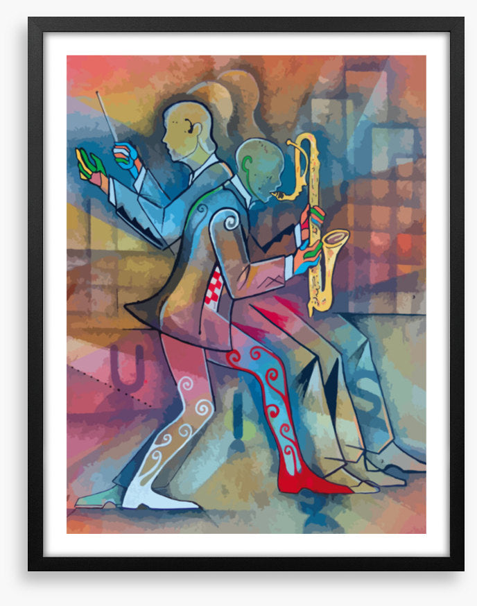 The dancing band