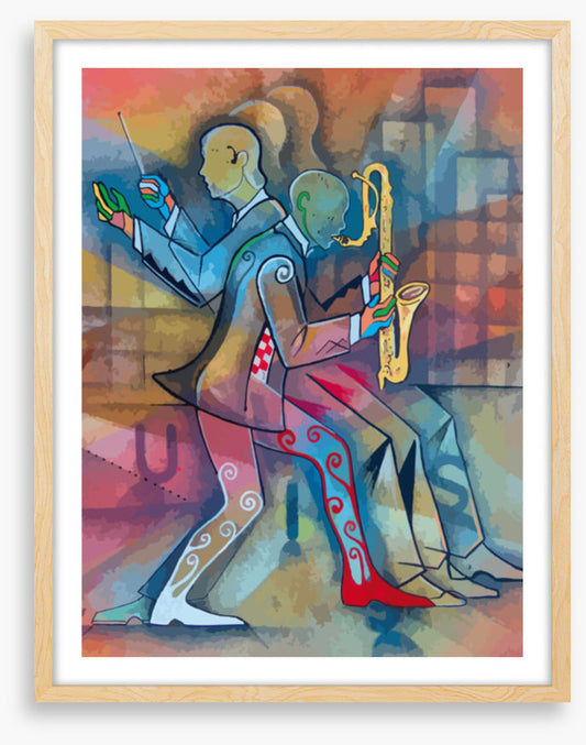 The dancing band