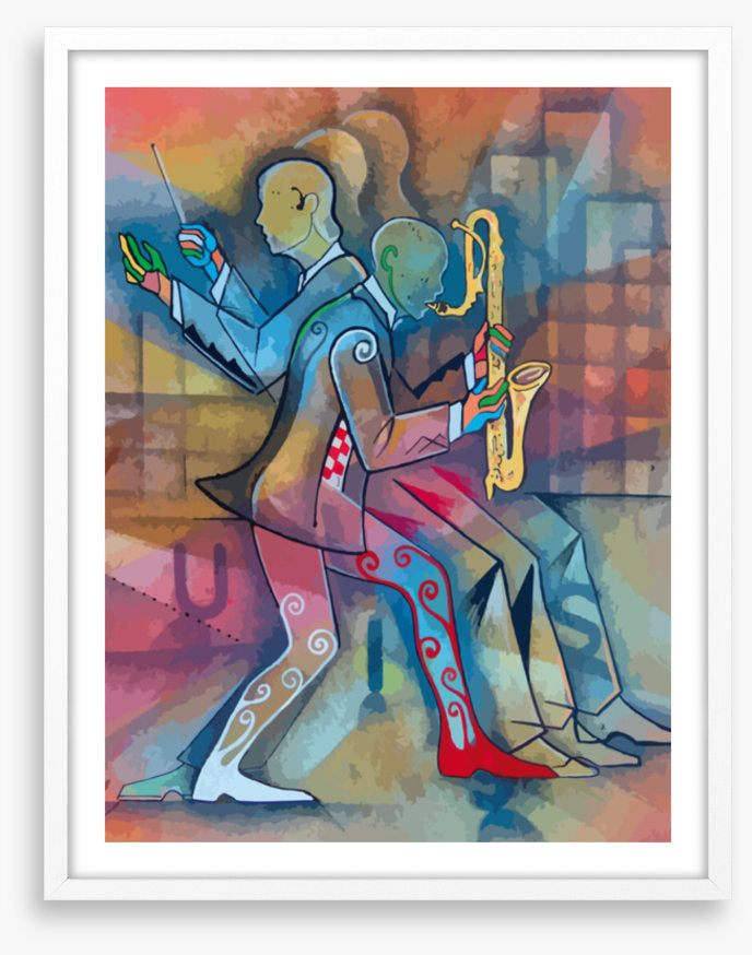 The dancing band
