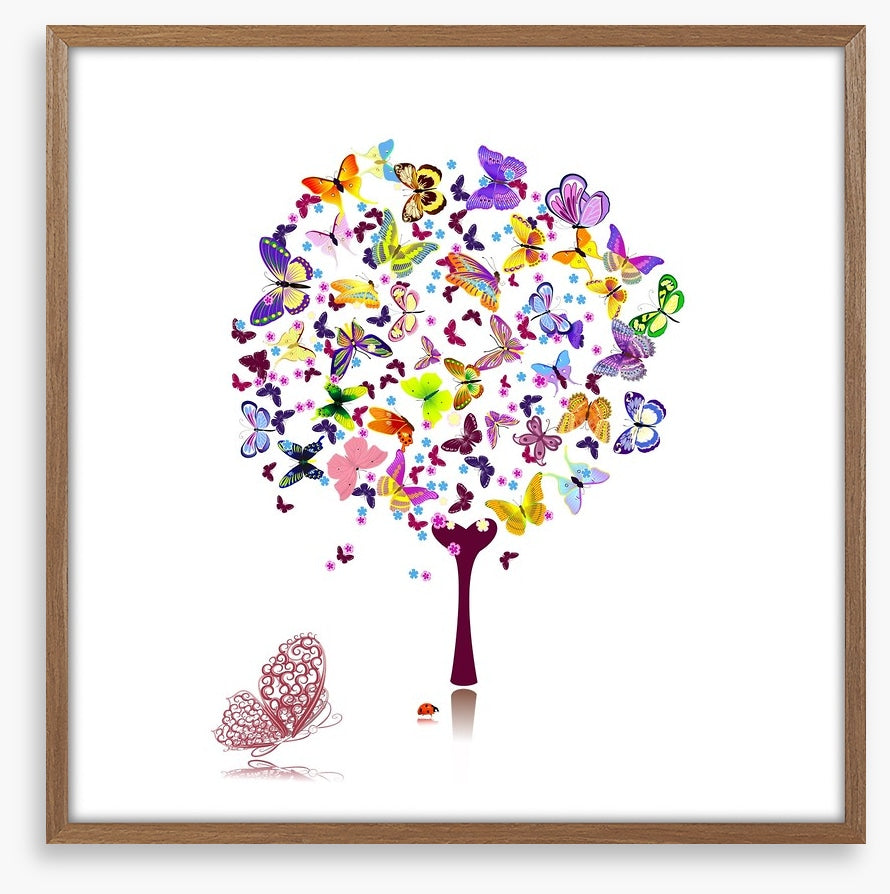 Tree of butterflies