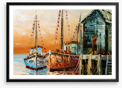 The fisherman's hut