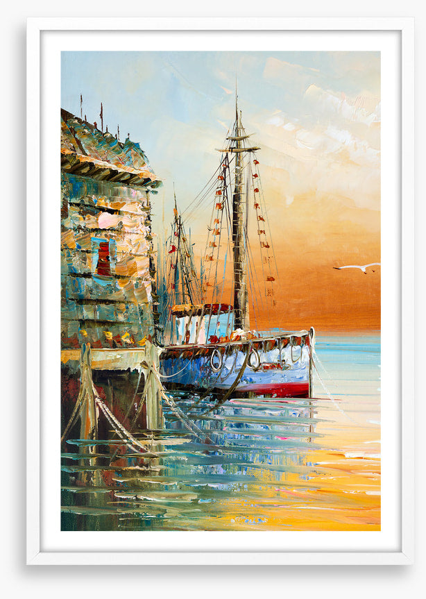 The fisherman's boat