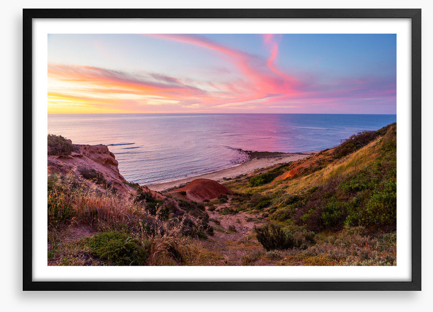 Sunset over Seaford