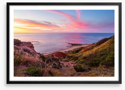 Sunset over Seaford
