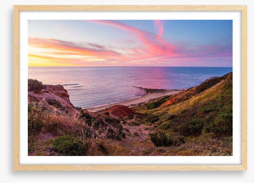 Sunset over Seaford