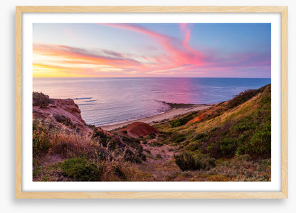 Sunset over Seaford