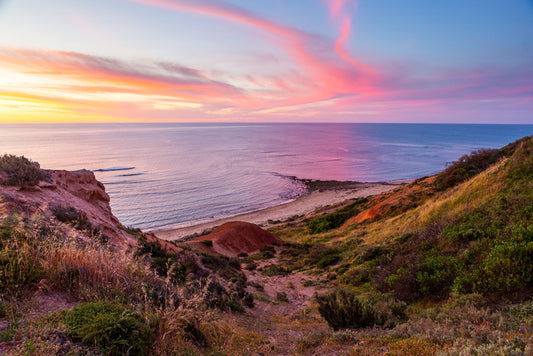 Sunset over Seaford