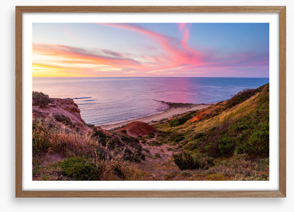 Sunset over Seaford