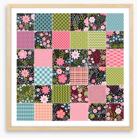 Ditsy spring patchwork