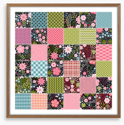 Ditsy spring patchwork