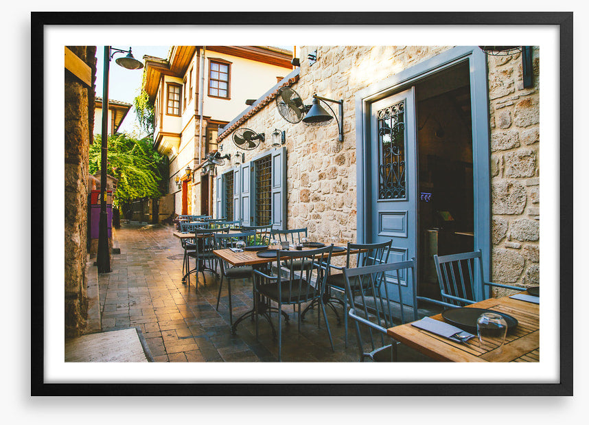 Blue chair cafe