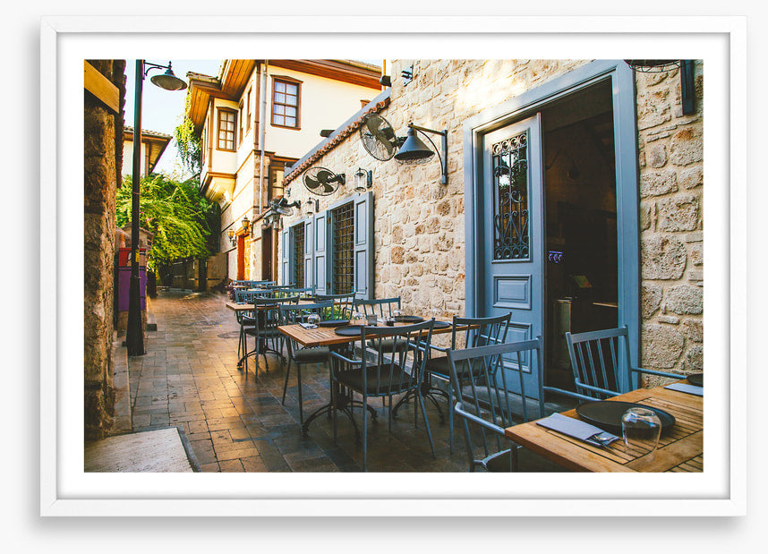 Blue chair cafe