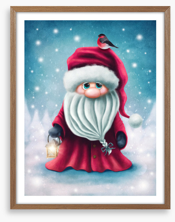 Santa and robin
