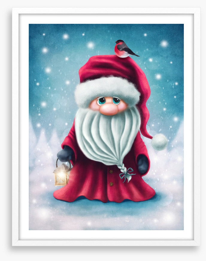 Santa and robin