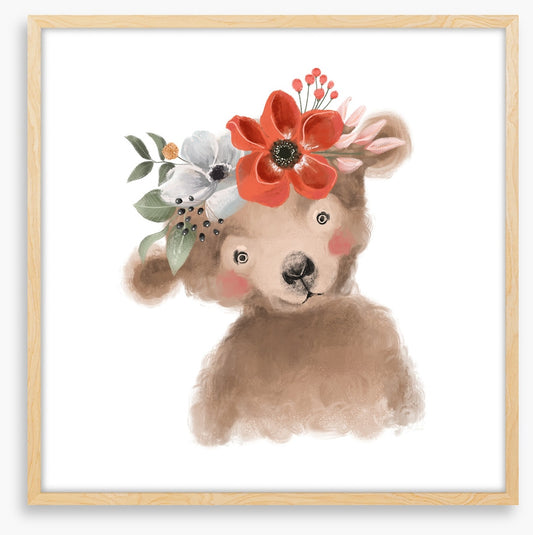 Little floral bear