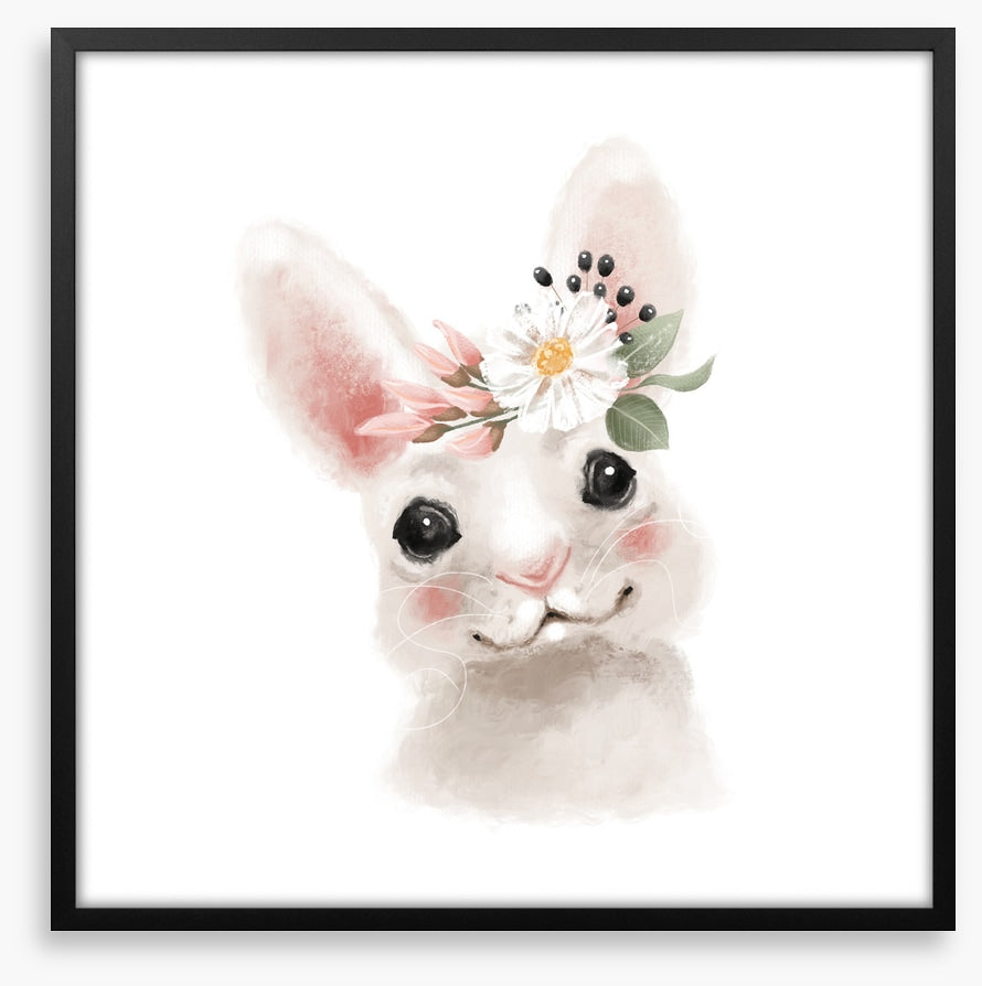 Little floral bunny