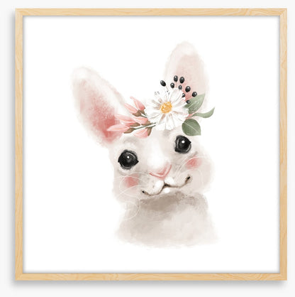Little floral bunny