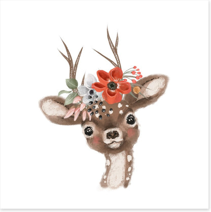 Little floral fawn