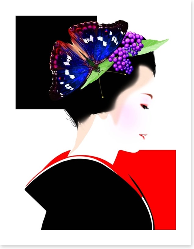 The butterfly maiko