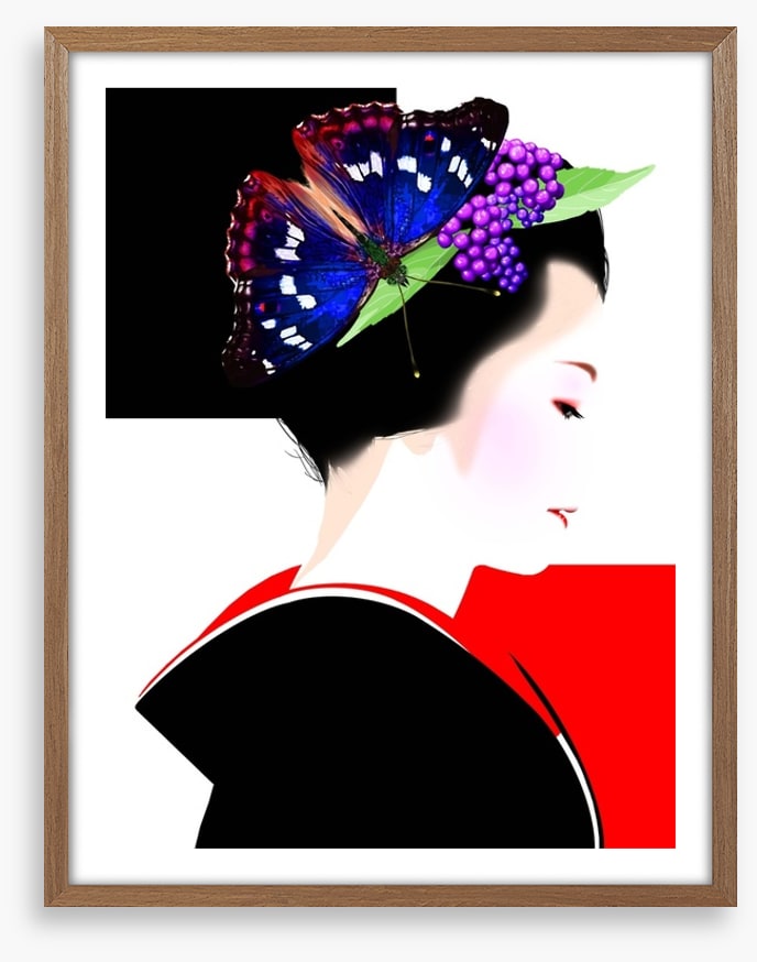 The butterfly maiko