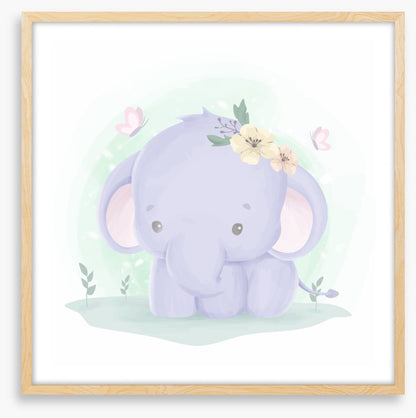 Baby elephant spring