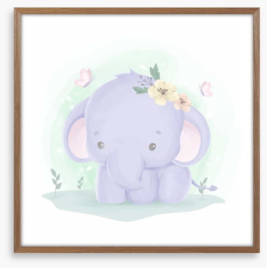Baby elephant spring