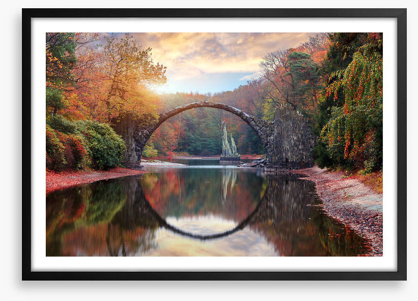 Rakotz Bridge autumn