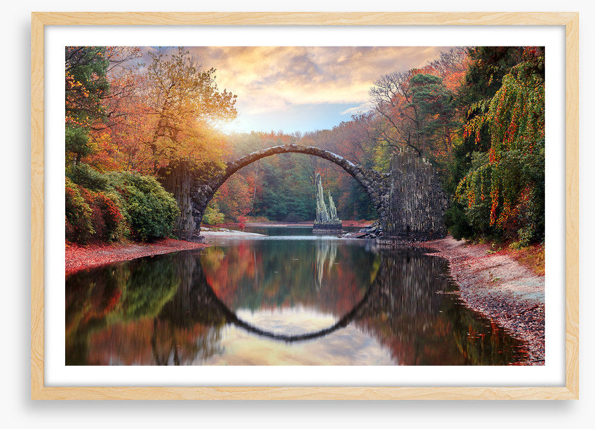 Rakotz Bridge autumn
