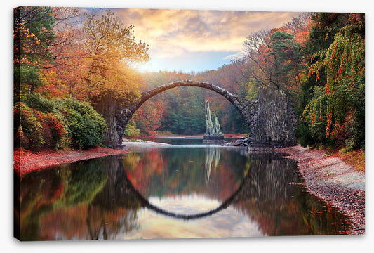 Rakotz Bridge autumn