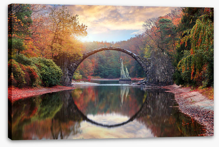 Rakotz Bridge autumn