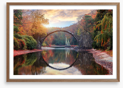 Rakotz Bridge autumn