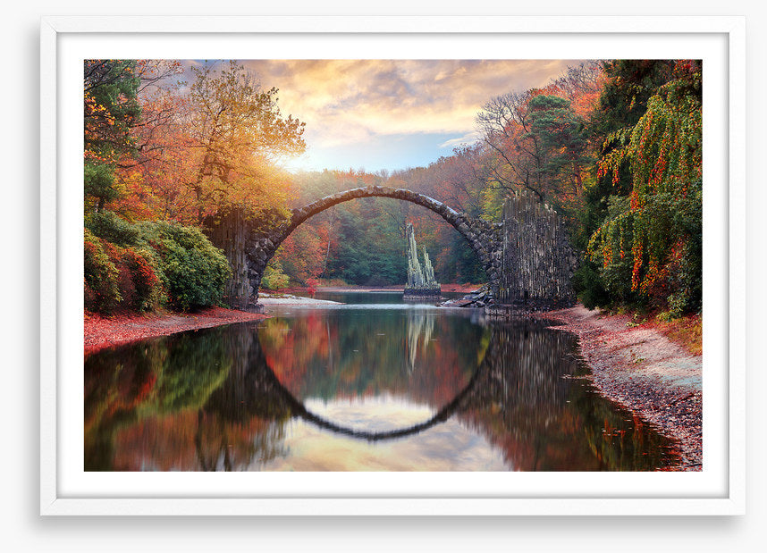 Rakotz Bridge autumn