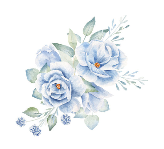 Blue flax bouquet II