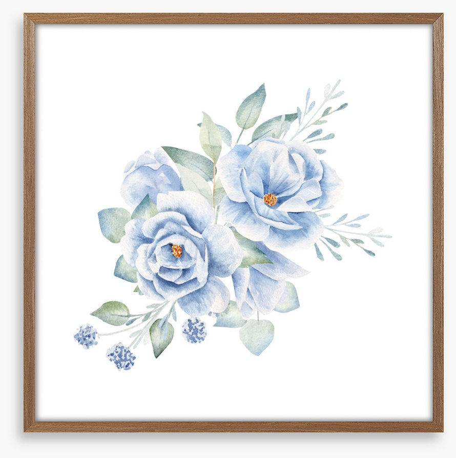 Blue flax bouquet II