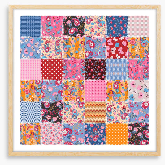 Paisley pops patchwork