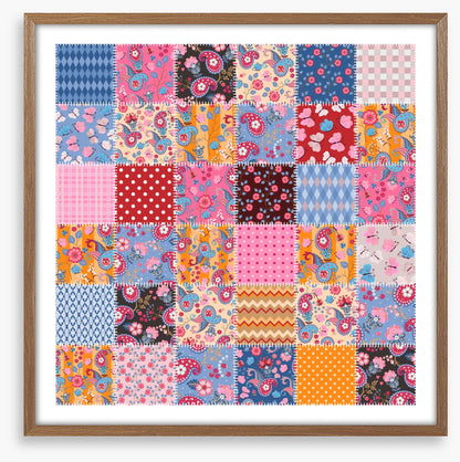 Paisley pops patchwork