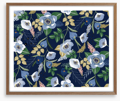 Blue crocus nights