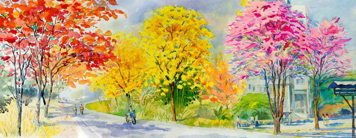 From autumn to spring