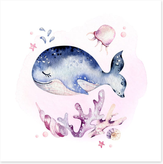 Sleepy whale