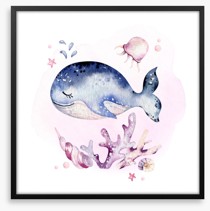 Sleepy whale