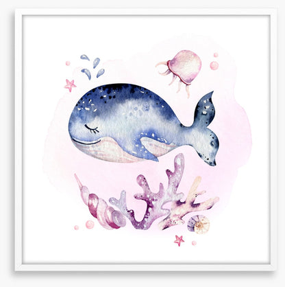 Sleepy whale