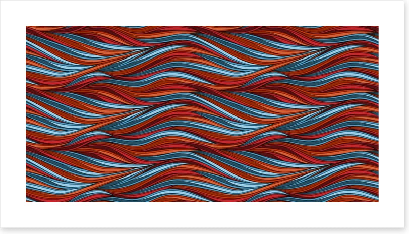 Russet waves