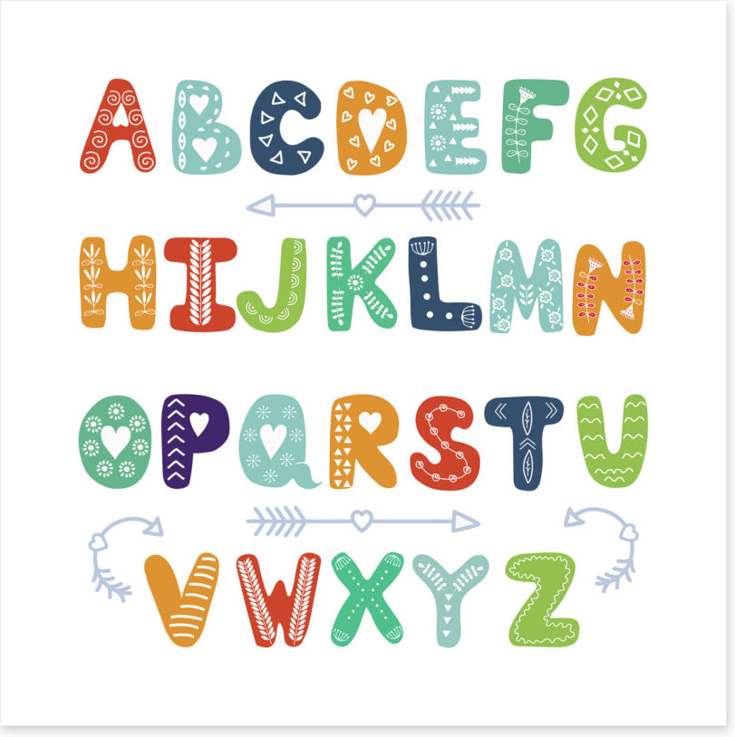Alphabet and Numbers