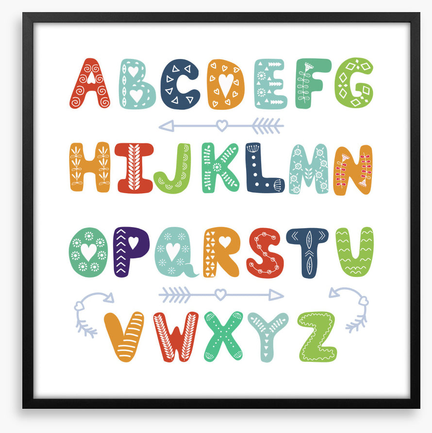 Alphabet and Numbers